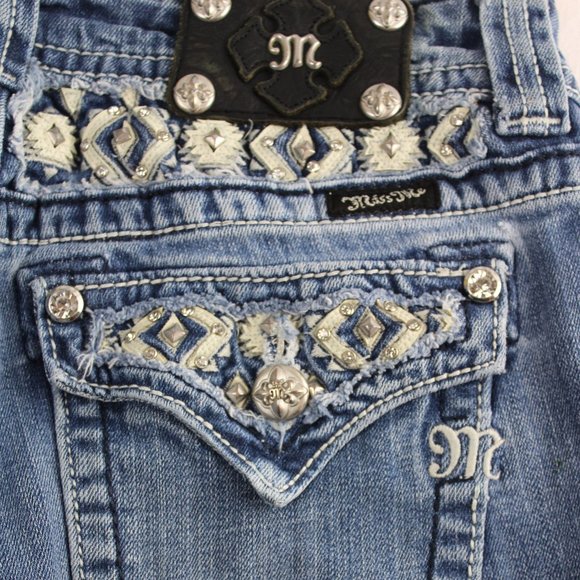 Miss Me Jeans, Boot, Low Rise, Size 29 - Picture 3 of 9